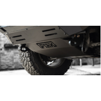 PIAK Underbody Protection Plate (Matte Black) To Suit Mitsubishi Triton MQ (2015-2019)