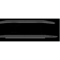 PIAK SIDE STEPS CURVED DOWN  AL CHECKER PLATE ANODIZED SILVER TO SUIT TOYOTA HILUX 2011-2015