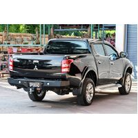 PIAK PREMIUM REAR STEP TOW BAR TO SUIT MITSUBISHI TRITON MQ (2015-2019)
