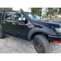 ORC M SPEC BLACK POWDERCOAT STAINLESS SNORKEL TO SUIT FORD RANGER 2LT BI TURBO & EVEREST