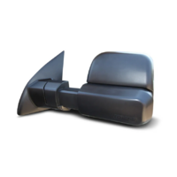 MSA Towing Mirrors (Black, Electric) - Volkswagen Amarok 2009 to current (Black, Electric)