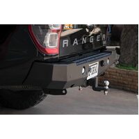 PIAK PREMIUM REAR STEP TOW BAR TO SUIT FORD RANGER & MAZDA BT-50 (2011-2020)