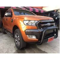 PIAK Premium Matte Black Nudge Bar To Suit Ford Ranger PX2 & Everest (2015-2018)