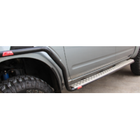 MCC BLACK SIDE STEP, RAIL AND SWIVEL (DUAL CAB ONLY) FOR FORD RAPTOR 07/18 ON