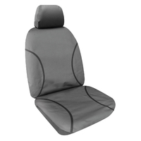 SPERLING REAR SEAT COVER (TRADIES CANVAS GREY) TO SUIT FORD RANGER & MAZDA BT50 DUAL CABS (2011-2015)