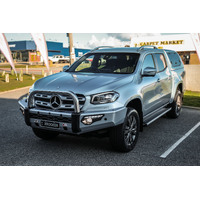 MCC PHOENIX STAINLESS 3 LOOP BAR W/ STAINLESS SINGLE LOOP,FOGS & PLATES TO SUIT MERCEDES X-CLASS 07/17-20