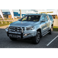 MCC PHOENIX STAINLESS 3 LOOP BAR W/ STAINLESS SINGLE LOOP,FOGS & PLATES TO SUIT MERCEDES X-CLASS 07/17-20