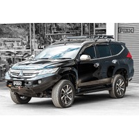 PIAK ELITE NO LOOP BAR W/BLACK TOW POINTS TO SUIT MITSUBISHI PAJERO SPORT QE (2016-2019)