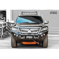 PIAK ELITE POST BAR W/ BLACK TOW POINTS TO SUIT MITSUBISHI PAJERO SPORT QE (2016-2019) (replaces OE Washer Bottle)