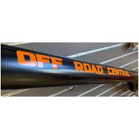 ORC STAINLESS SNORKEL STICKER - ORANGE