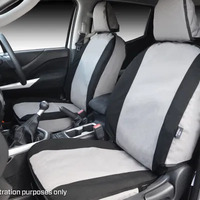 MSA 4X4 Complete Front & 2nd Row Seat Cover Set To Suit Nissan Patrol GU Y61 Wagon (12/04-11/12)