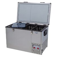 NATIONAL LUNA LEGACY 90L FRIDGE (TWIN BIN, SINGLE DOOR, DUAL CONTROL)