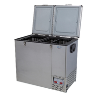 EX-DEMO - NATIONAL LUNA LEGACY 110L FRIDGE (TWIN BIN, DOUBLE DOOR, DUAL CONTROL)