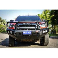 MCC ROCKER TRIPLE LOOP BAR W/ FOG & PLATES TO SUIT ISUZU D-MAX 10/2019- ON