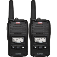 GME UHF CB HANDHELD 1 WATT RADIO - TWIN PACK (TX667TP)
