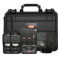 GME 5/1 WATT UHF CB HANDHELD RADIO (TWIN PACK) ACCESSORIES INCLUDED (TX6160TP)