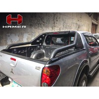 HAMER EXTENDED PREMIUM SPORTS BAR TO SUIT MITSUBISHI TRITON MN, MQ & MR (2009-ON)