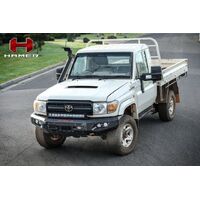 HAMER KING SERIES BULL BAR TO SUIT TOYOTA LAND CRUSIER 70 SERIES (2012-ON)