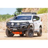 PIAK ELITE POST BAR W/BLACK TOW POINTS & BLACK UBP TO SUIT MITSUBISHI PAJERO SPORT QF (2020-ON)