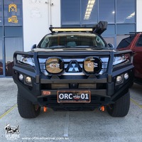 PIAK ELITE POST BAR W/ORANGE TOW POINTS & BLACK UBP TO SUIT MITSUBISHI PAJERO SPORT QF (2020-ON)