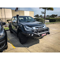 MCC ROCKER BULLBARS W/ FOG & PLATES TO SUIT ISUZU DMAX/MUX 2017 -2020
