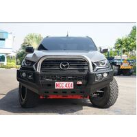 MCC FALCON STAINLESS SINGLE LOOP BAR W/UBP (NO FOGS) TO SUIT MAZDA BT50 2021 ON