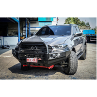 MCC FALCON BLACK SINGLE LOOP BAR W/UBP (NO FOGS) TO SUIT MAZDA BT50 2021 ON