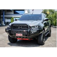 MCC PHEONIX BLACK SINGLE LOOP BAR W/UBP & FOGS TO SUIT MAZDA BT50 2021 ON