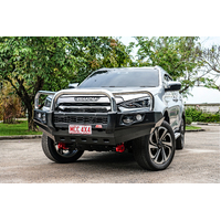 MCC FALCON STAINLESS TRIPLE LOOP BAR W/UBP & FOGS - ISUZU MUX 2021 ON