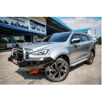 MCC BLACK SIDE STEP, RAIL & SWIVEL - ISUZU MUX 2021 ON