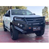 PIAK ELITE POST BAR W/ BLACK TOW POINTS & UBP TO SUIT MITSUBISHI TRITON (11/2018-ON)