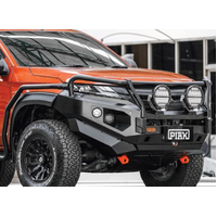 PIAK ELITE NO LOOP BAR W/ORANGE TOW POINTS & BLACK UBP TO SUIT MITSUBISHI TRITON MR (2018-ON)