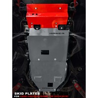 HAMER BASH PLATE (RED) TO SUIT TOYOTA PRADO 150 SERIES (2009-ON)
