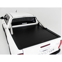 HSP Roll R Cover Series 3 To Suit Toyota Hilux Revo SR5 (A Deck) Dual Cab 2015 ON With Genuine A Frame Sports Bar