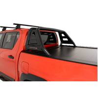 HSP Roll R Cover Series 3 To Suit Toyota Hilux Rogue Rugged X 2018 ON Dual Cab With Genuine A Frame Sports Bar