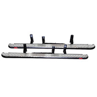 MCC HEAVY DUTY STEEL SIDE STEP BLACK (DUAL CAB ONLY) TO SUIT MERCEDES BENZ X-CLASS 07/2017-20