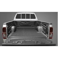 MAXLINER BEDLINER (OVER RAIL, CUTOUT FOR HEADBOARD) TO SUIT TOYOTA HILUX - J DECK - 2015 ONWARDS