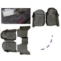 MAXPRO FLOOR LINER (COMPLETE SET ROWS 1 & 2 ROWS) SUITS MITSUBISHI TRITON 2015 ON