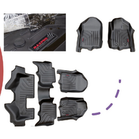 MAXPRO FLOOR LINER (COMPLETE SET ROWS 1, 2 & 3 ROWS) SUITS TOYOTA PRADO 150 SERIES 2015 ON