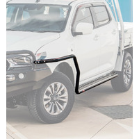 MCC SIDE STEP & RAIL (CHROME STEP PLATE) 50MM TO SUIT FORD RANGER 2022-ON