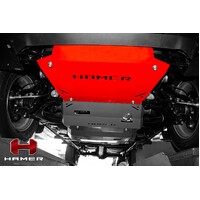 HAMER BASH PLATE (RED) TO SUIT ISUZU DMAX (2021-ON)