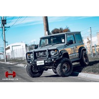 HAMER KING SERIES PLUS 3 LOOP BULL BAR TO SUIT SUZUKI JIMNY (2018-ON)