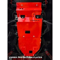 HAMER UNDERBODY PROTECTION PLATES (3PC) TO SUIT TOYOTA PRADO 150 SERIES (2009-ON)