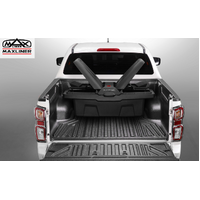 MAXLINER AUSTRALIA Trio Over Rail Maxbox To Suit Ranger, Triton, BT-50, D-Max, Amarok & Hilux (2015-On)