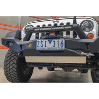 OFFROAD ANIMAL Skid Plate For Predator Bull Bar To Suit Jeep Wrangler JK (2007-2018)