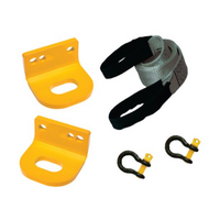 ROADSAFE HEAVY DUTY TOW POINTS W/BRIDLE & SHACKLES TO SUIT NISSAN NAVARA D22 (1997-2015)
