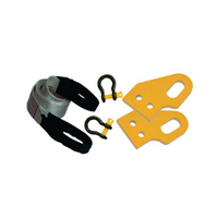 ROADSAFE HEAVY DUTY TOW POINTS W/BRIDLE & SHACKLES TO SUIT TOYOTA PRADO 120 SERIES (2003-2009)