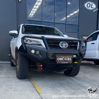 HAMER KING SERIES PLUS 3 LOOP BULL BAR TO SUIT TOYOTA FORTUNER (2020-ON)