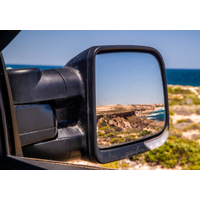 CLEARVIEW COMPACT TOWING MIRRORS TO SUIT ISUZU MU-X & D-MAX (2021-ON) & MAZDA BT-50 (2020-ON)