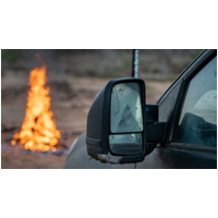 CLEARVIEW NEXT-GEN TOWING MIRRORS TO SUIT ISUZU MU-X & D-MAX (2021-ON) & MAZDA BT-50 (2020-ON)